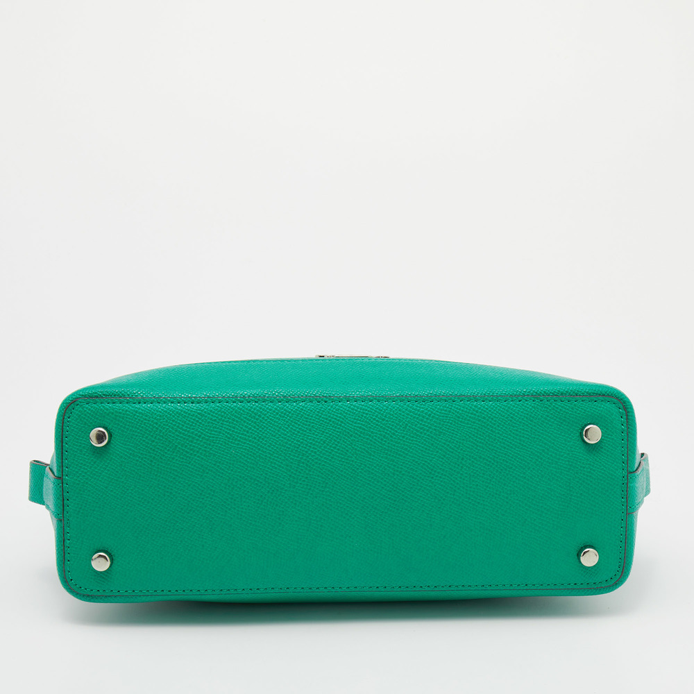 COACH Green Leather Sierra Satchel - Picture 6 of 8